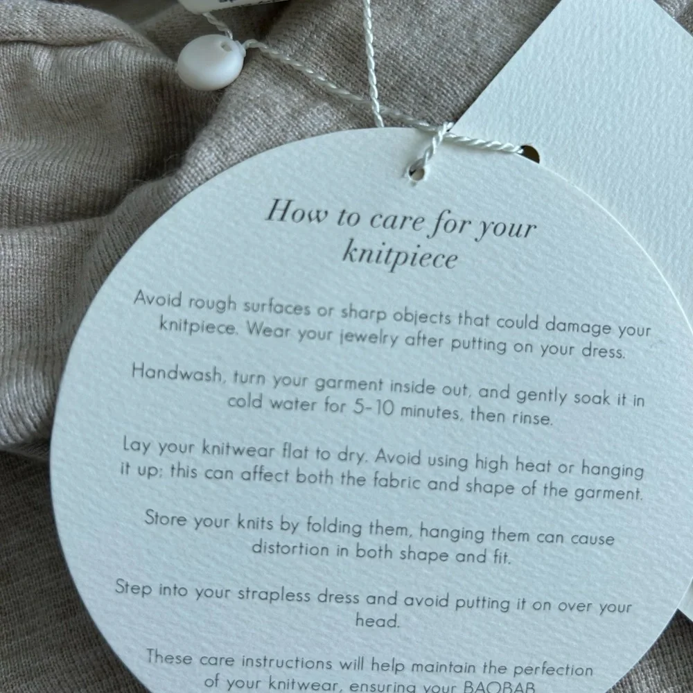 Baobab Collection Off-Shoulder Ruched Sweater - Taupe - Picture 9 of 11